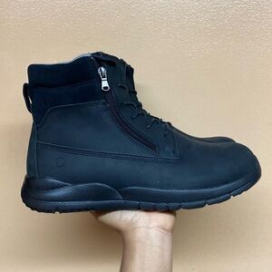 Anodyne NO. 90 Men’s Trail Worker Boots “Oil Black” Size 11 Extra Wide